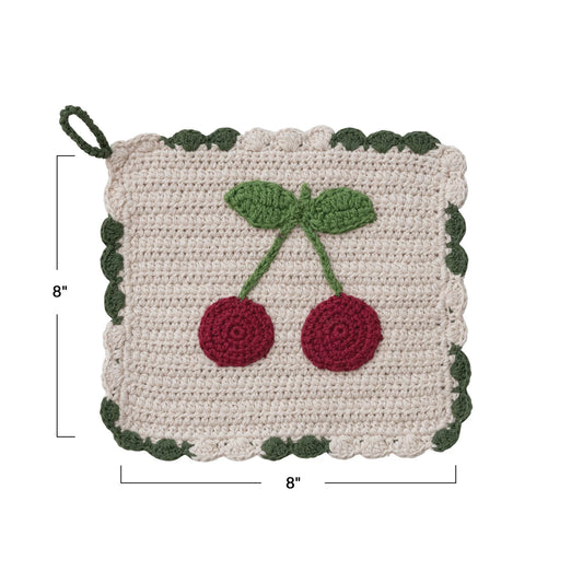 Cherry Pie Pot Holder