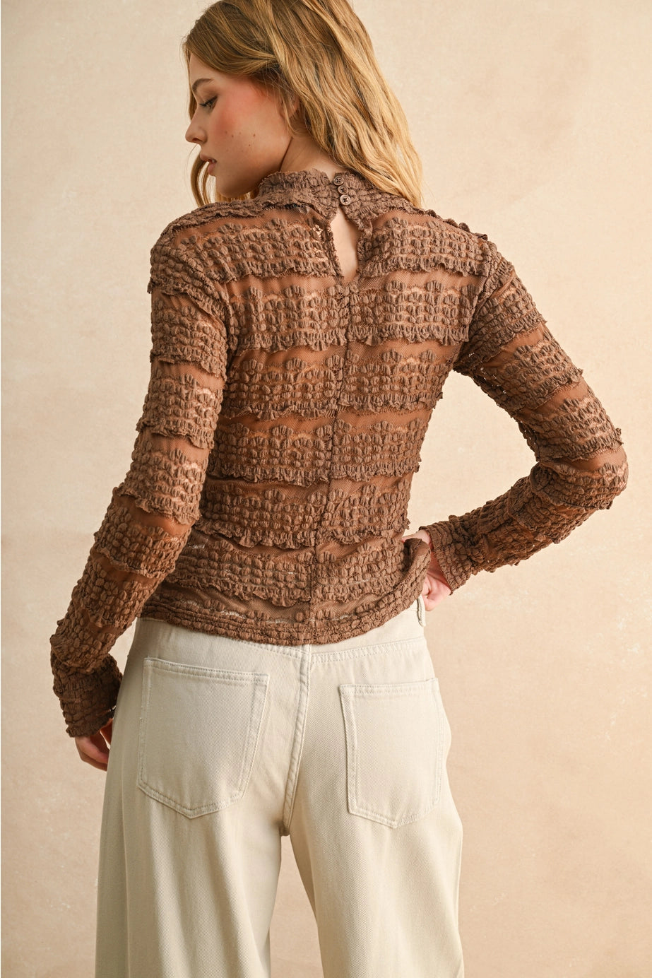 The Romantic Mock Neck