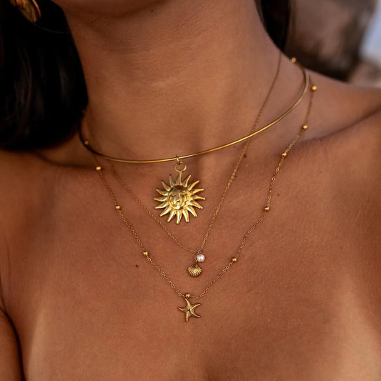 Sunkissed Necklace Gold