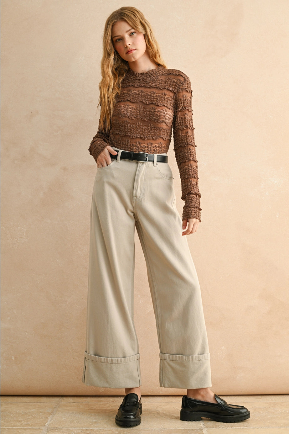 The Romantic Mock Neck