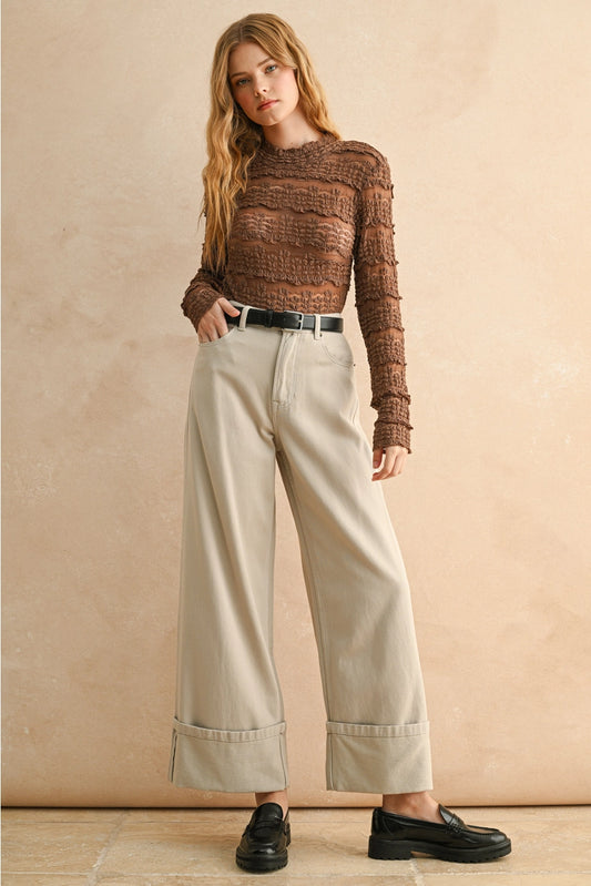 The Romantic Mock Neck