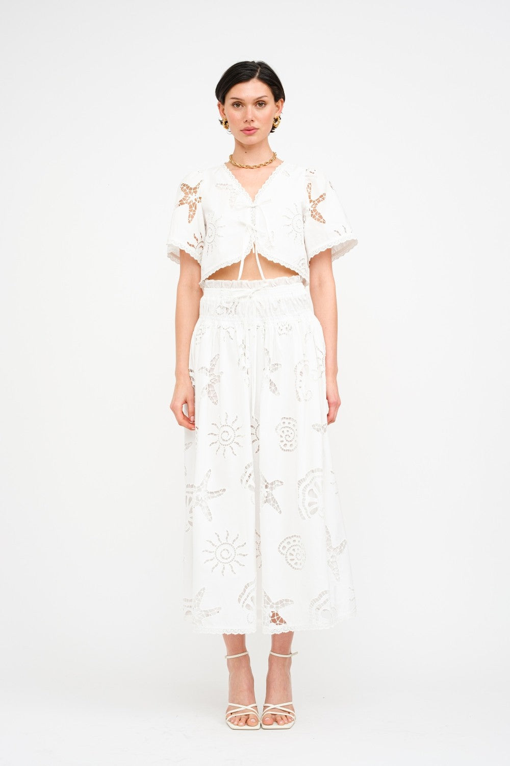 Abbott Off White Skirt