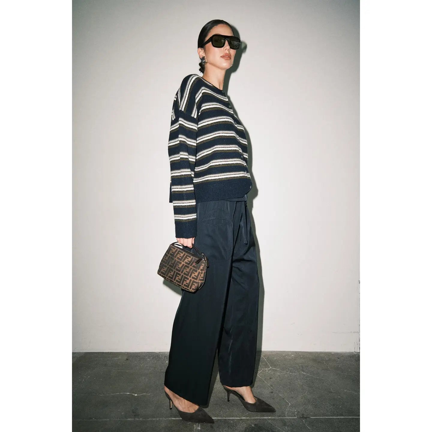 The Robin Striped Cardi