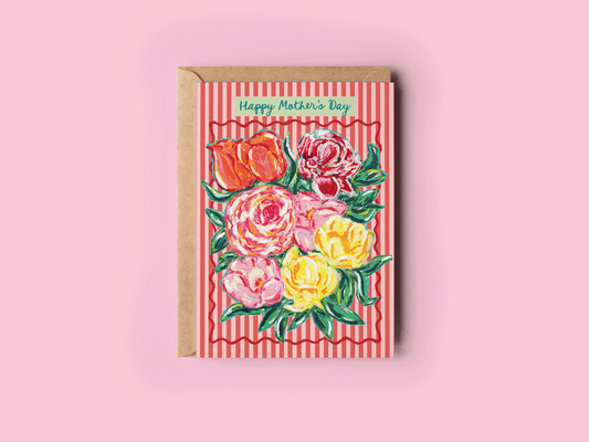 Mother's Day Bouquet Greeting Card