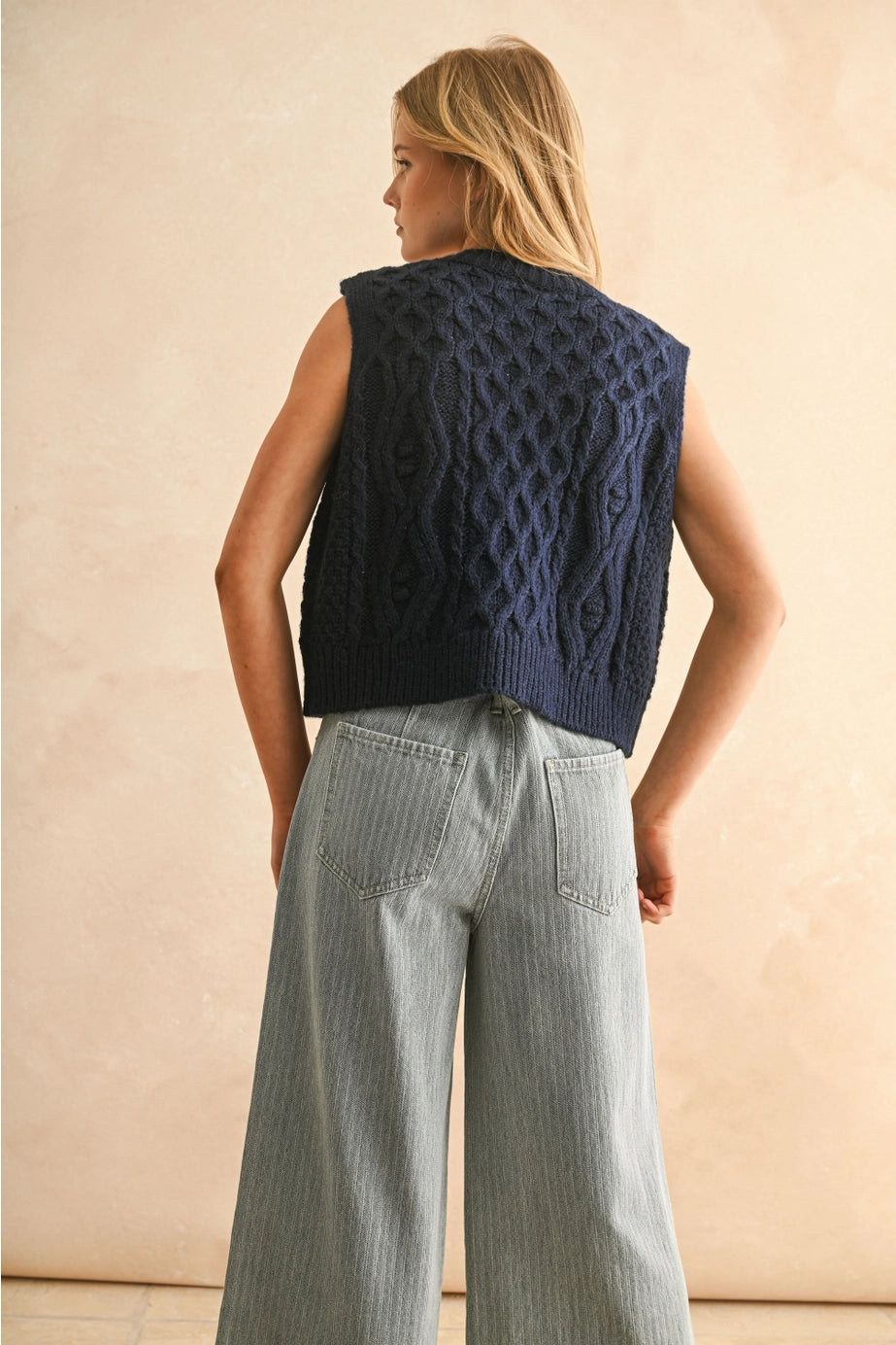 The Cable Knit Vest