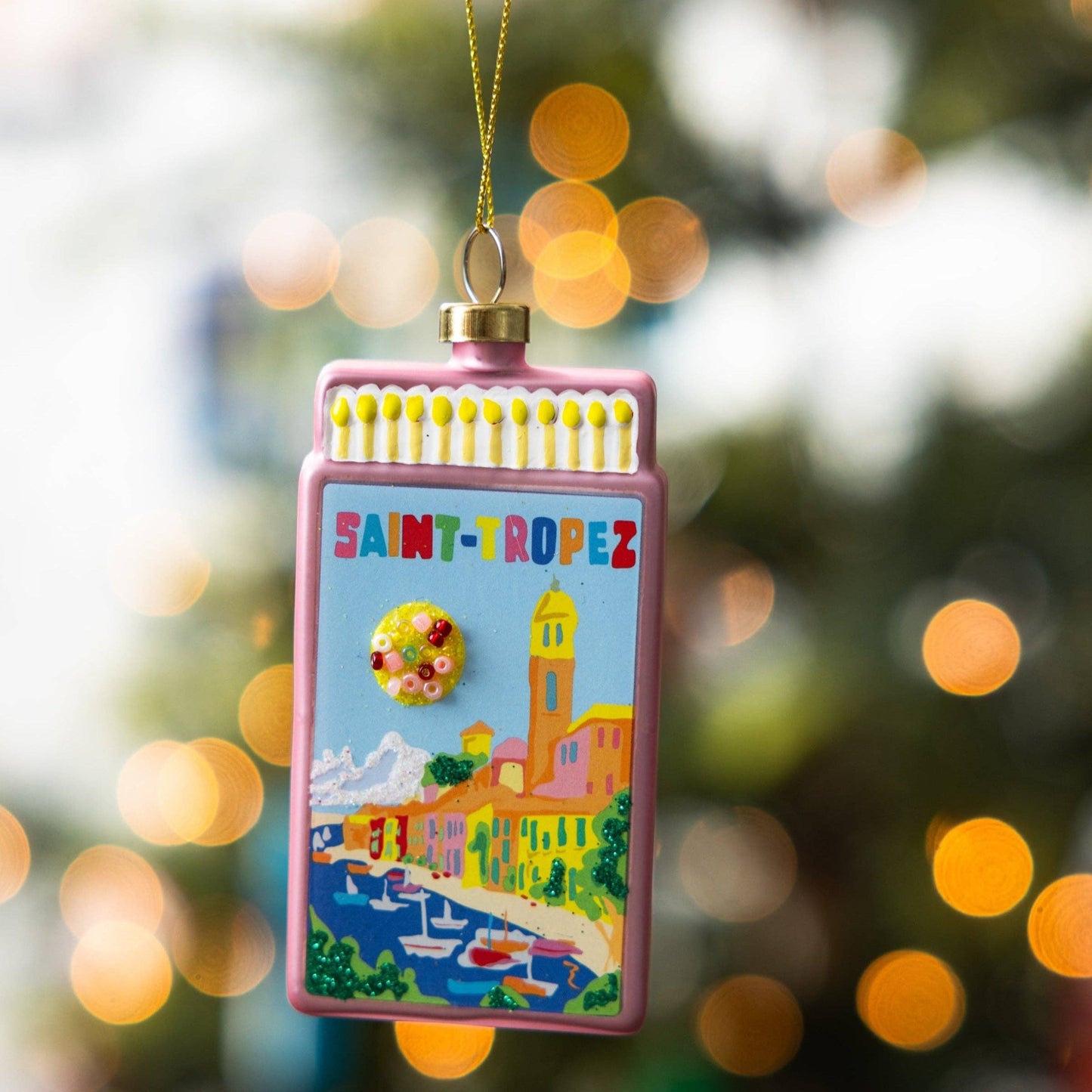 Matchbook Ornament - St. Tropez