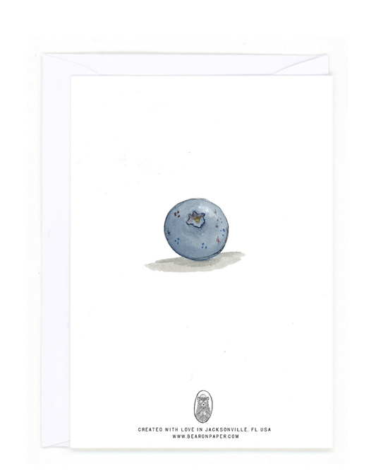 Feeling Blue Greeting Card