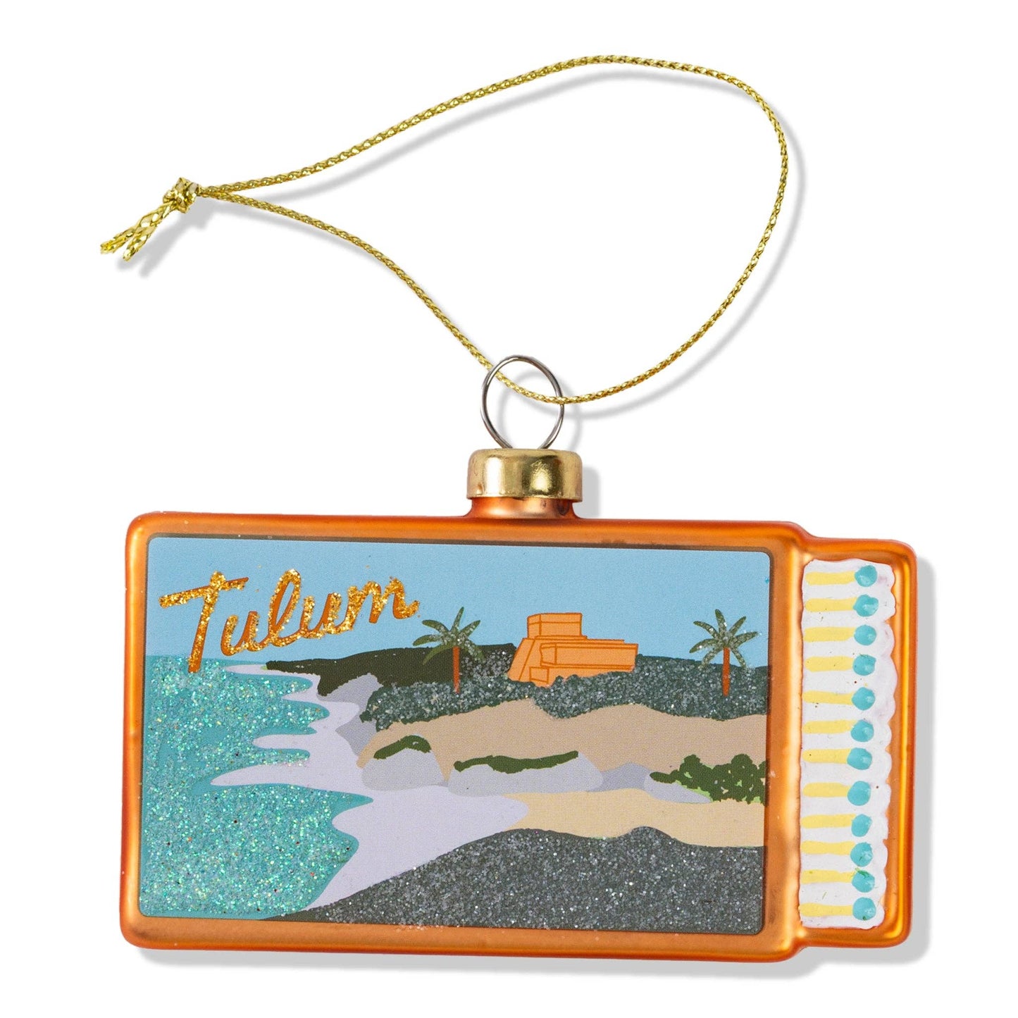 Matchbook Ornament - Tulum