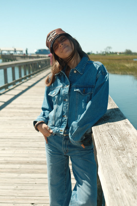 Denim Swing Jacket