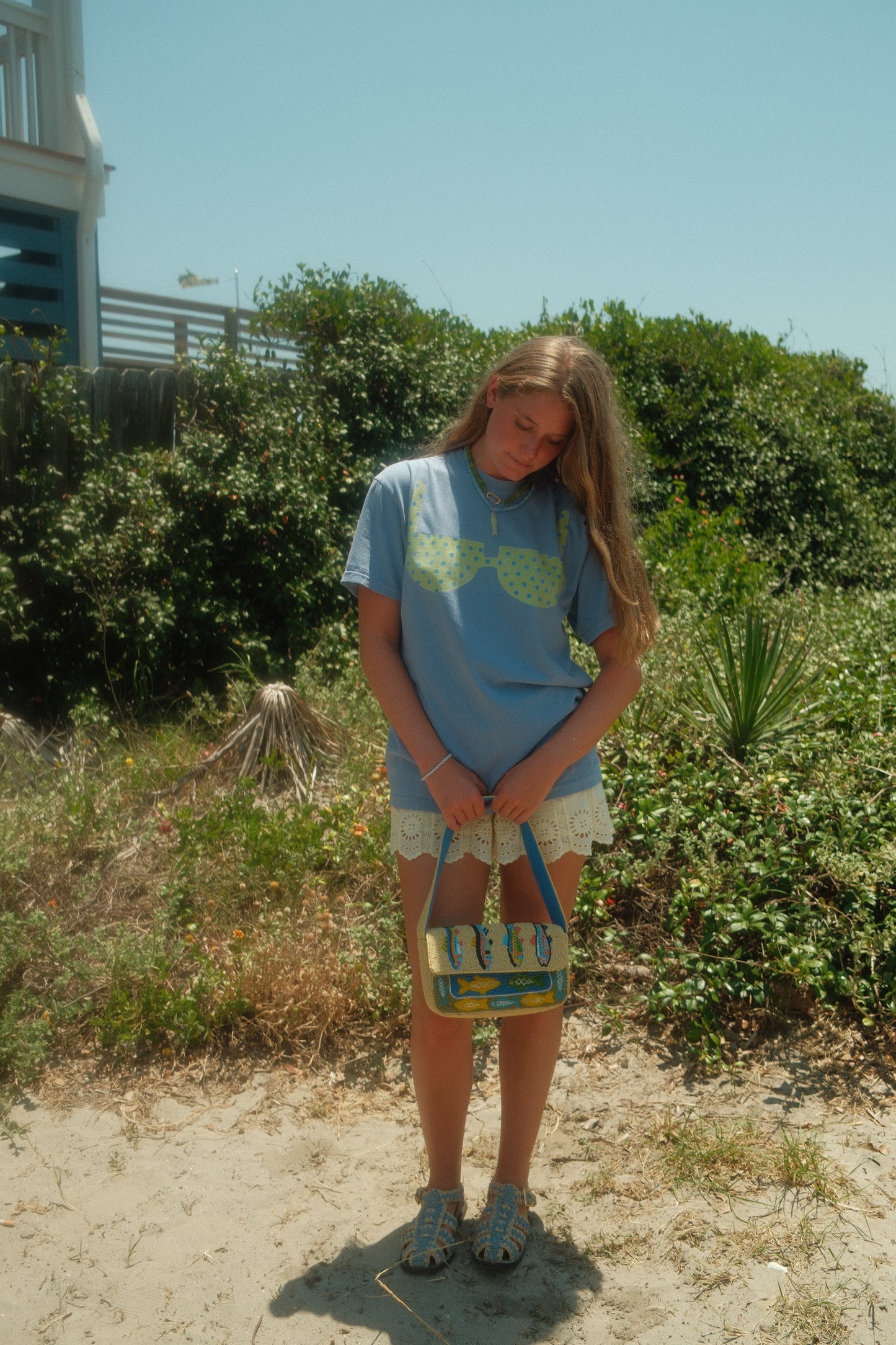 The Charlestin Beaded Shoulder Bag
