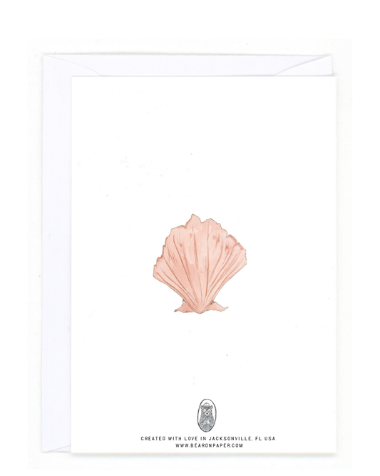 Seaside Thinking of You Greeting Card