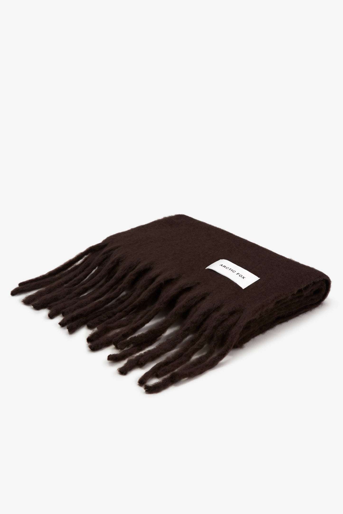 The Reykjavik Scarf - 100% Recycled - Ground Coffee -