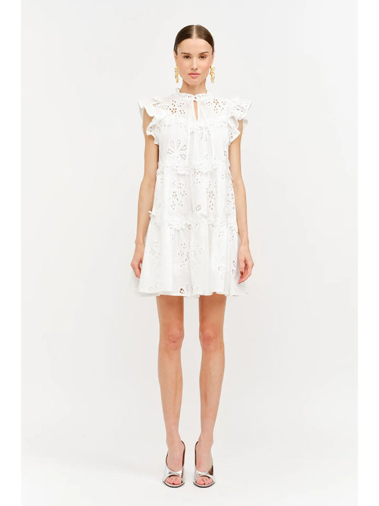 Kensie Off White Dress