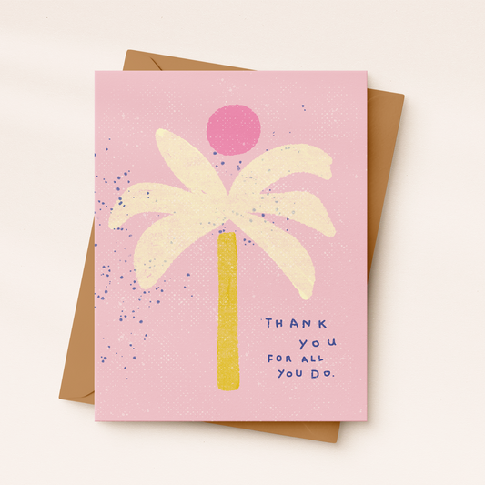 Thank You For All You Do | Appreciation Card | Coastal Card