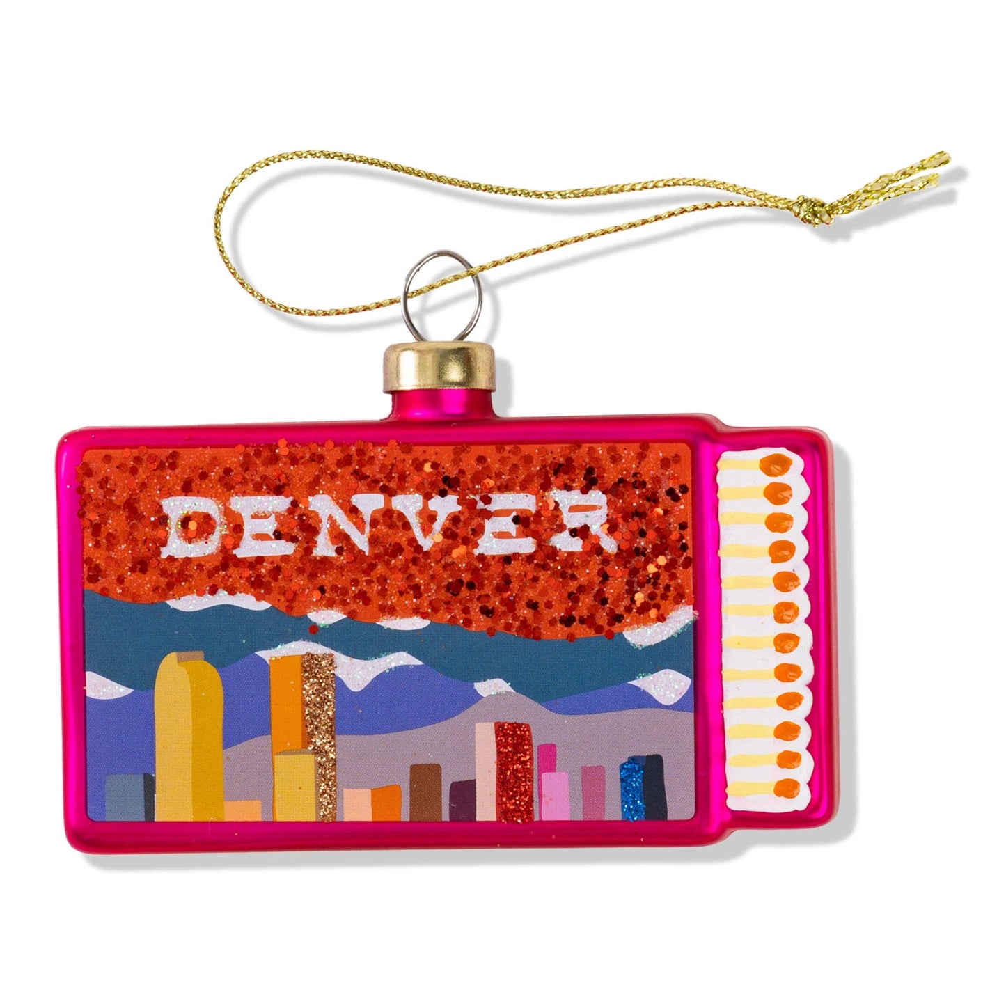 Matchbook Ornament - Denver
