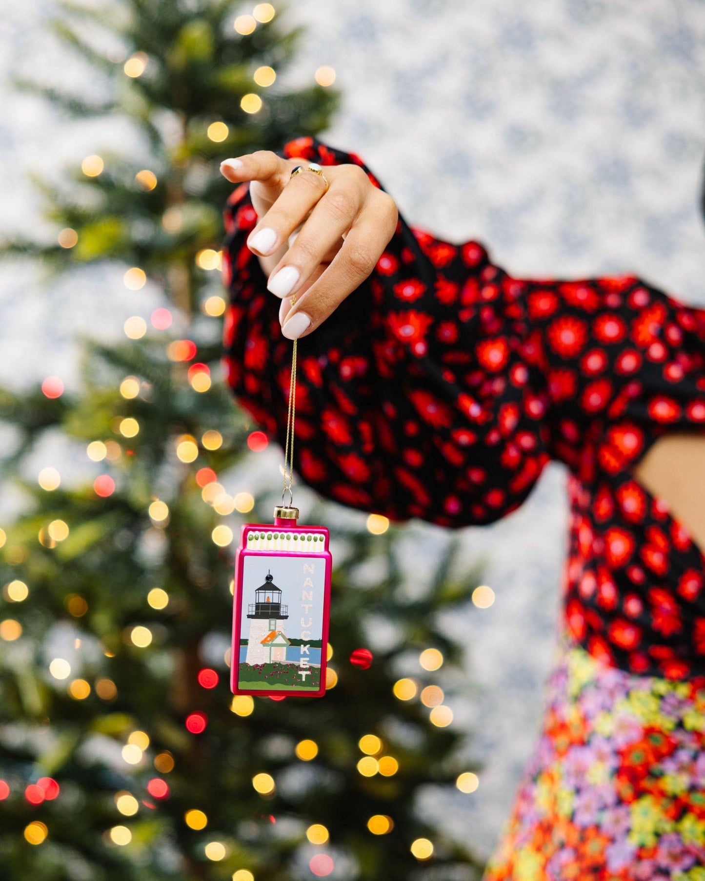 Matchbook Ornament - Nantucket