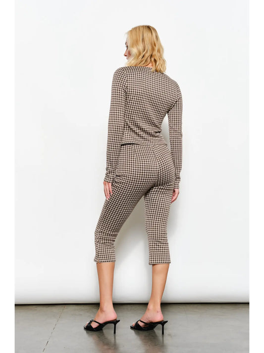 Kylie Gingham Pant