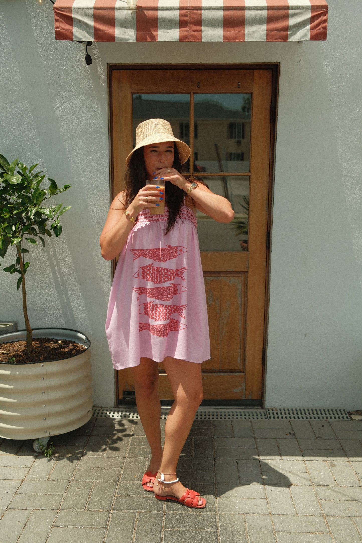 The Sardine Smocked Dress