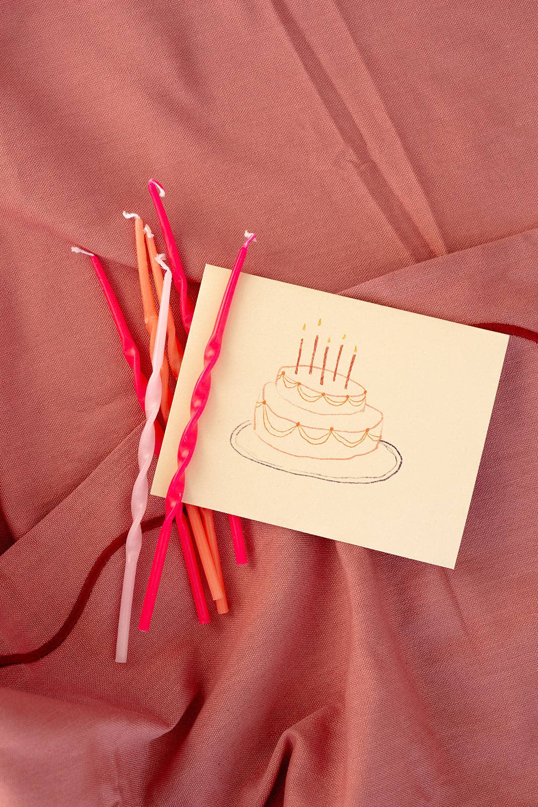 Cake Greeting Card (Blank Interior)