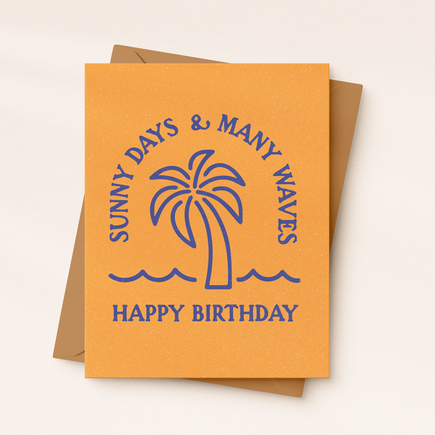 Sunny Days Many Waves Card | Surf Card | Birthday Card