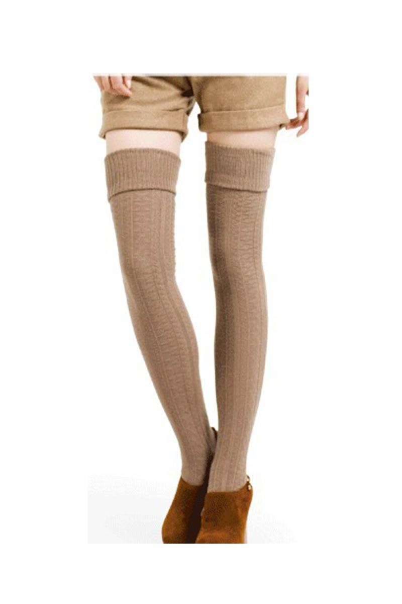 OVER KNEE THIGH HIGH LONG BOOT STOCKING SOCKS
