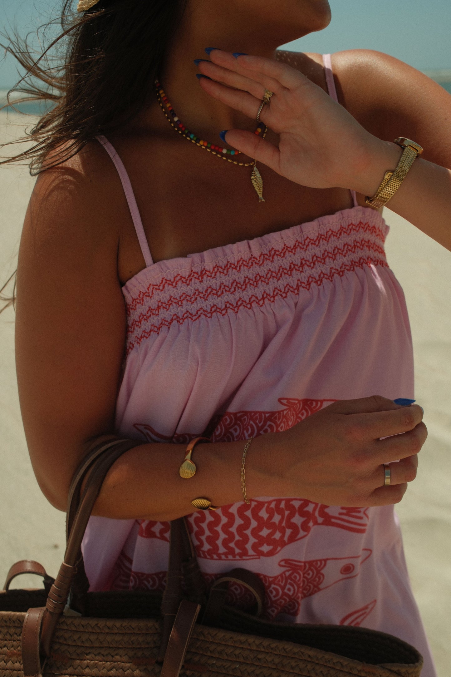 The Sardine Smocked Dress