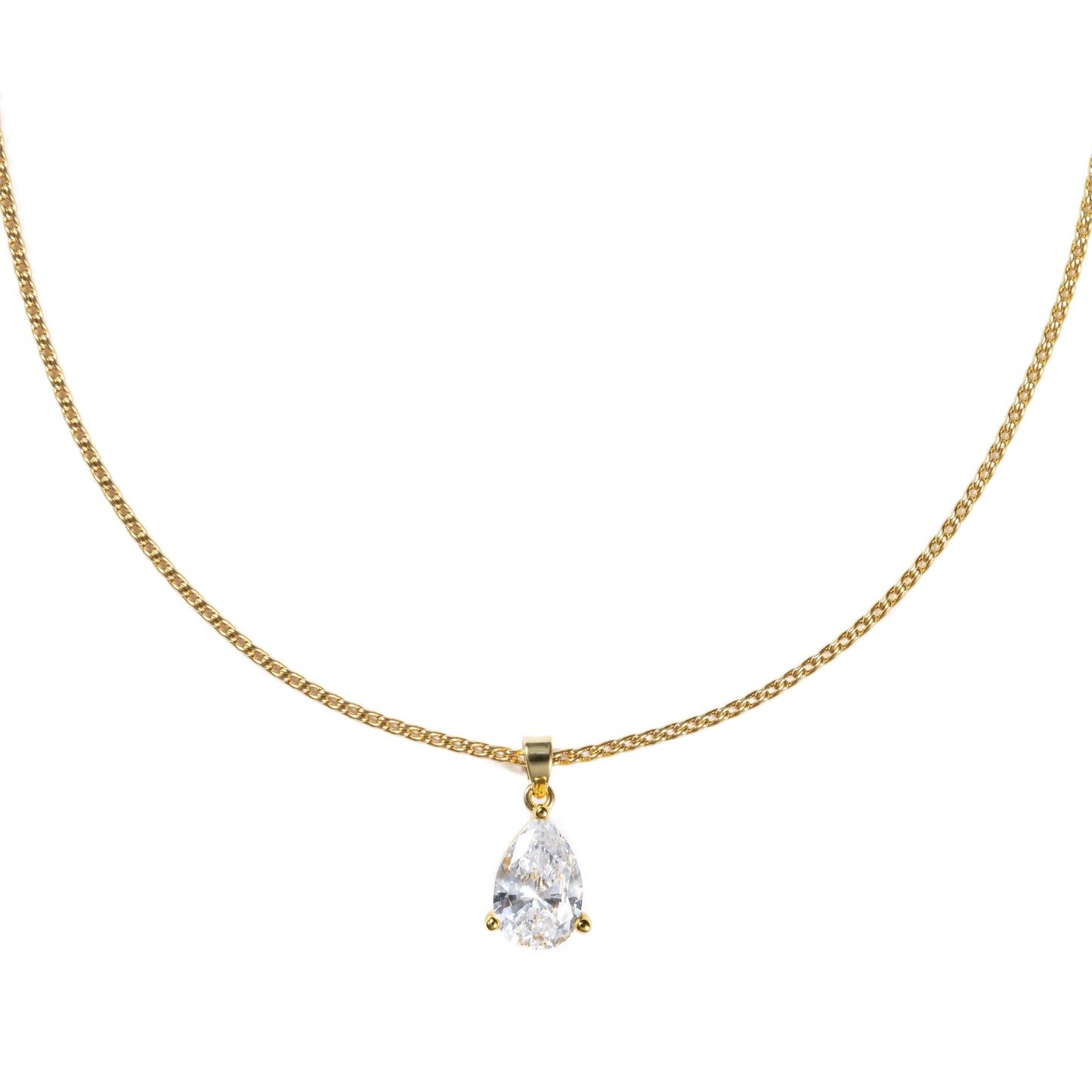 The  Pear Pendant Necklace