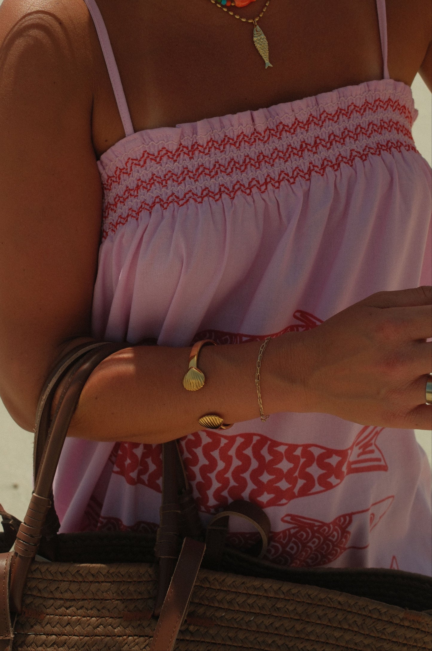 The Sardine Smocked Dress