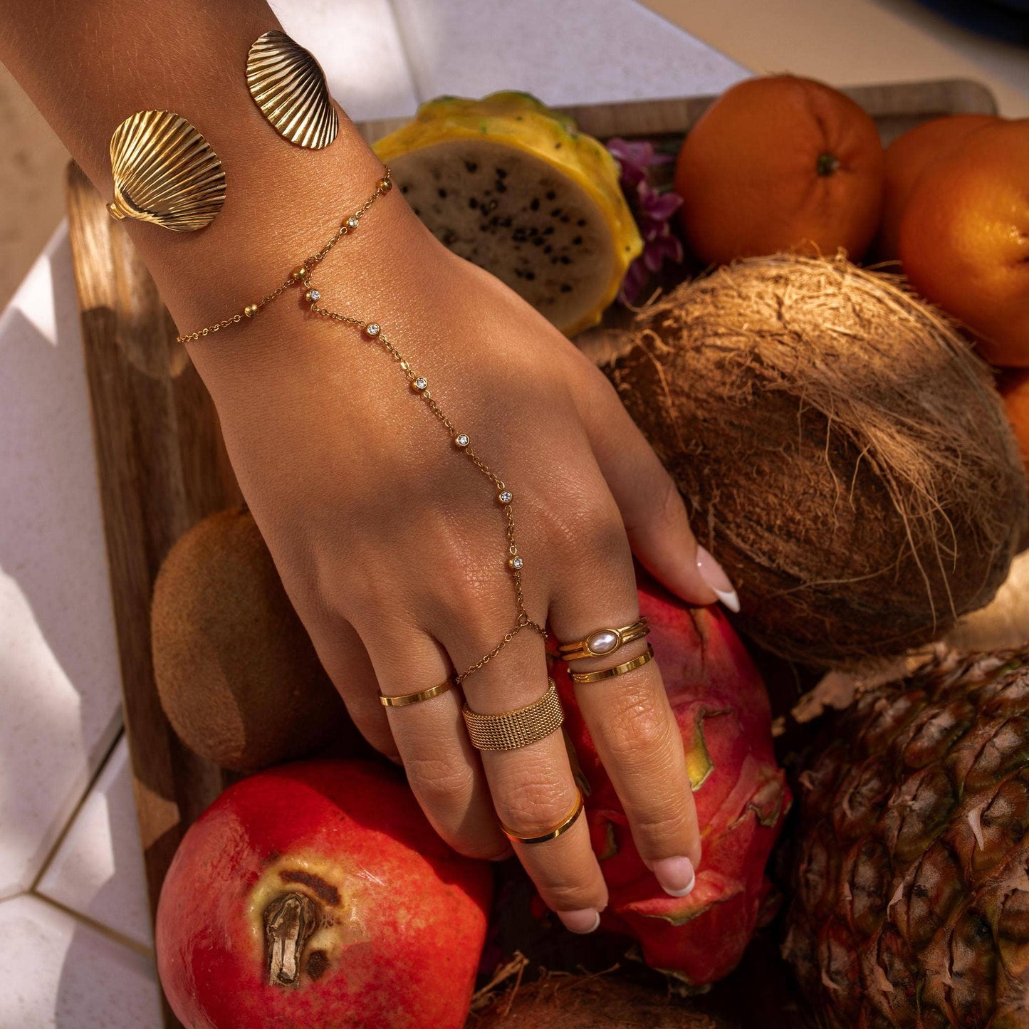 Marella Cuff: Gold