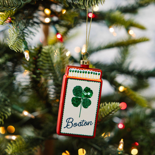 Matchbook Ornament - Boston