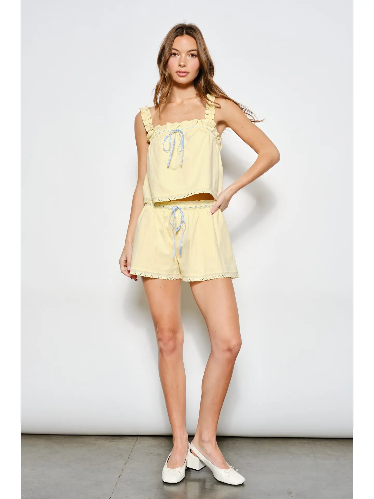 Nellie Poplin Shorts