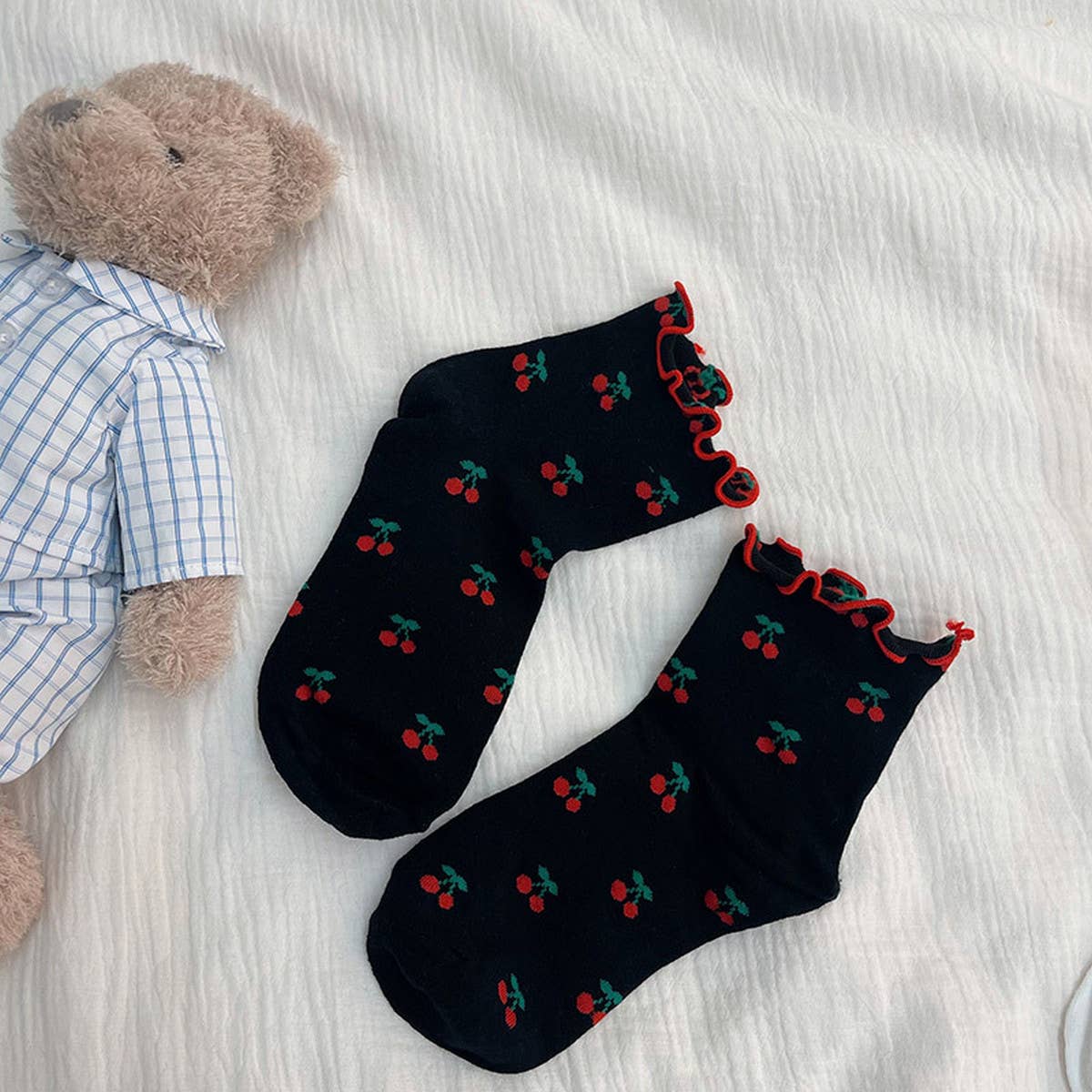 CHERRY COTTON SOCKS
