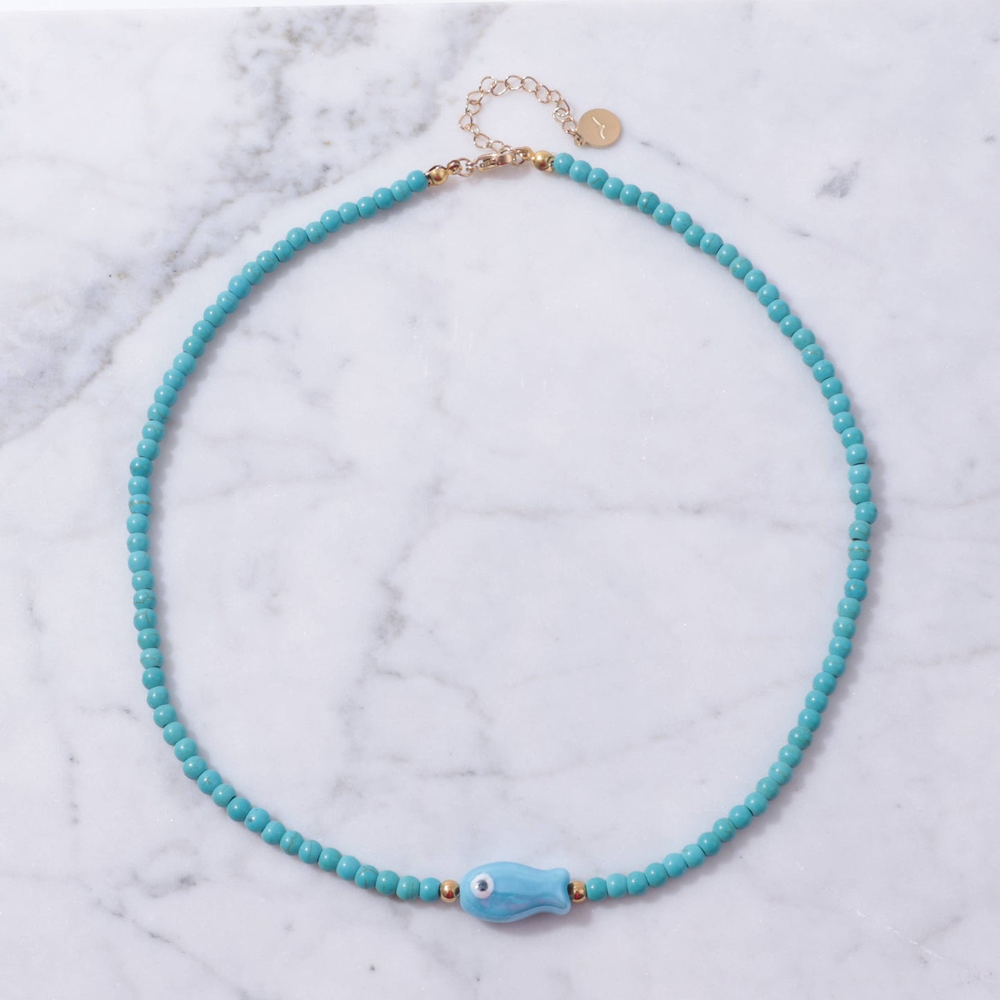 Good Luck Fish Bahama Necklace