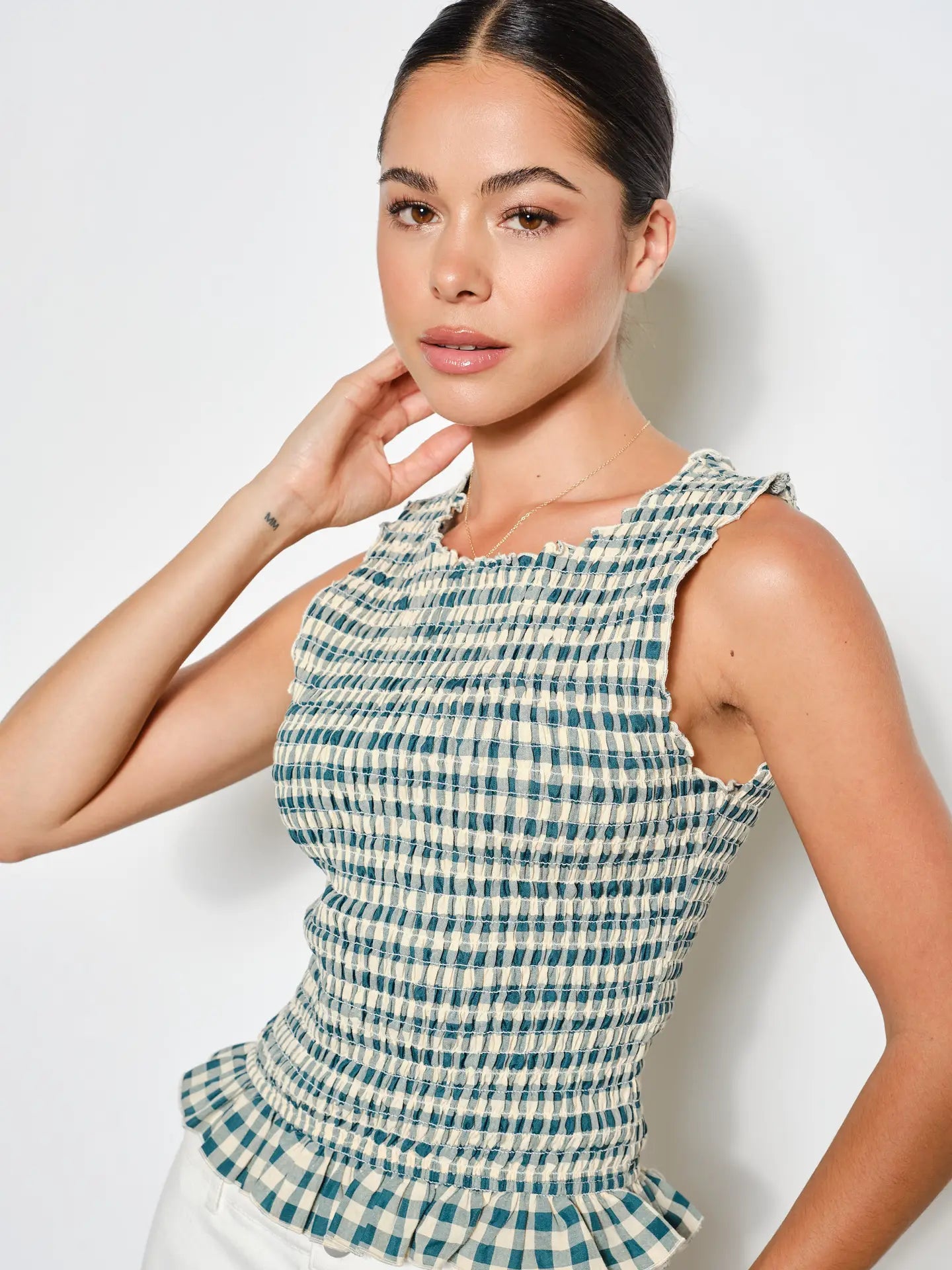Dalilah Smocked Top