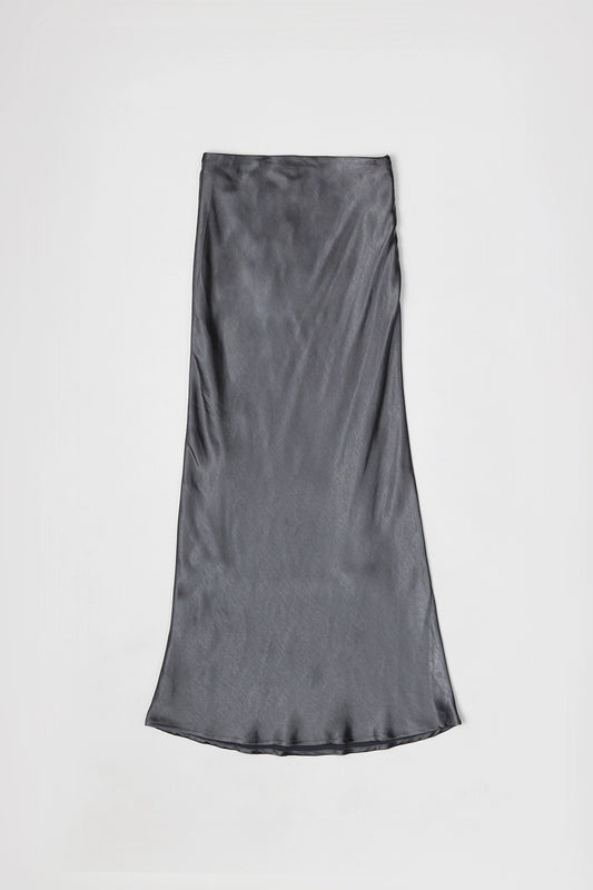 The Valerie Skirt | Satin Maxi Skirt