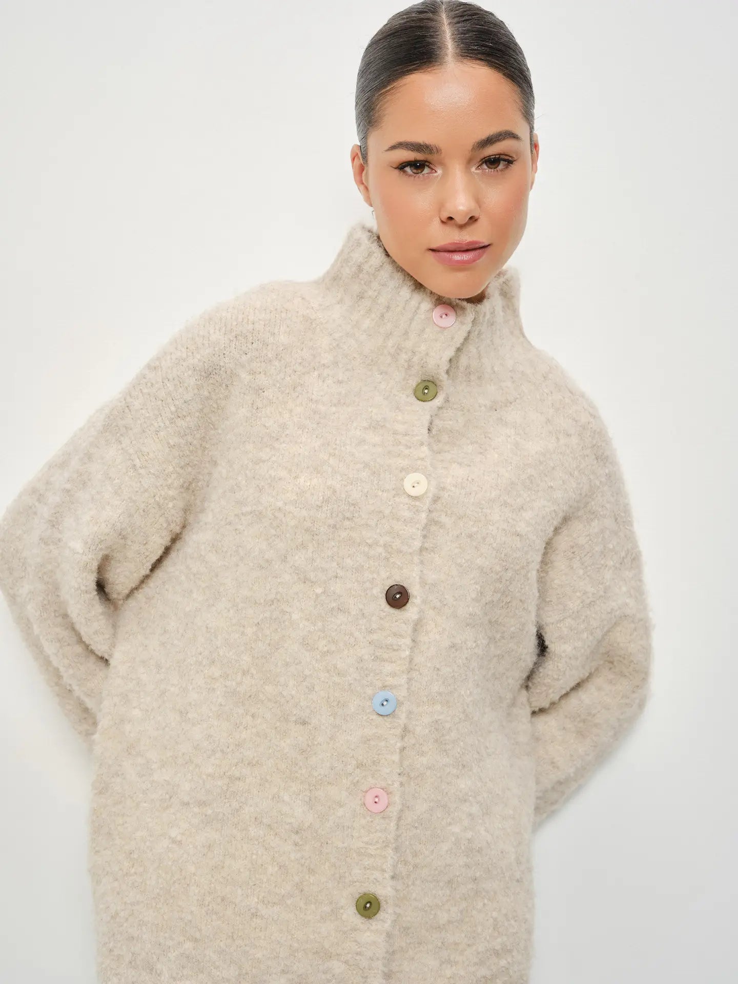 The Fran Neck Knitted Pullover