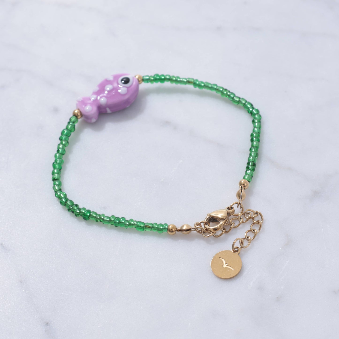 Bahama Bead Good Luck Fish Bracelet