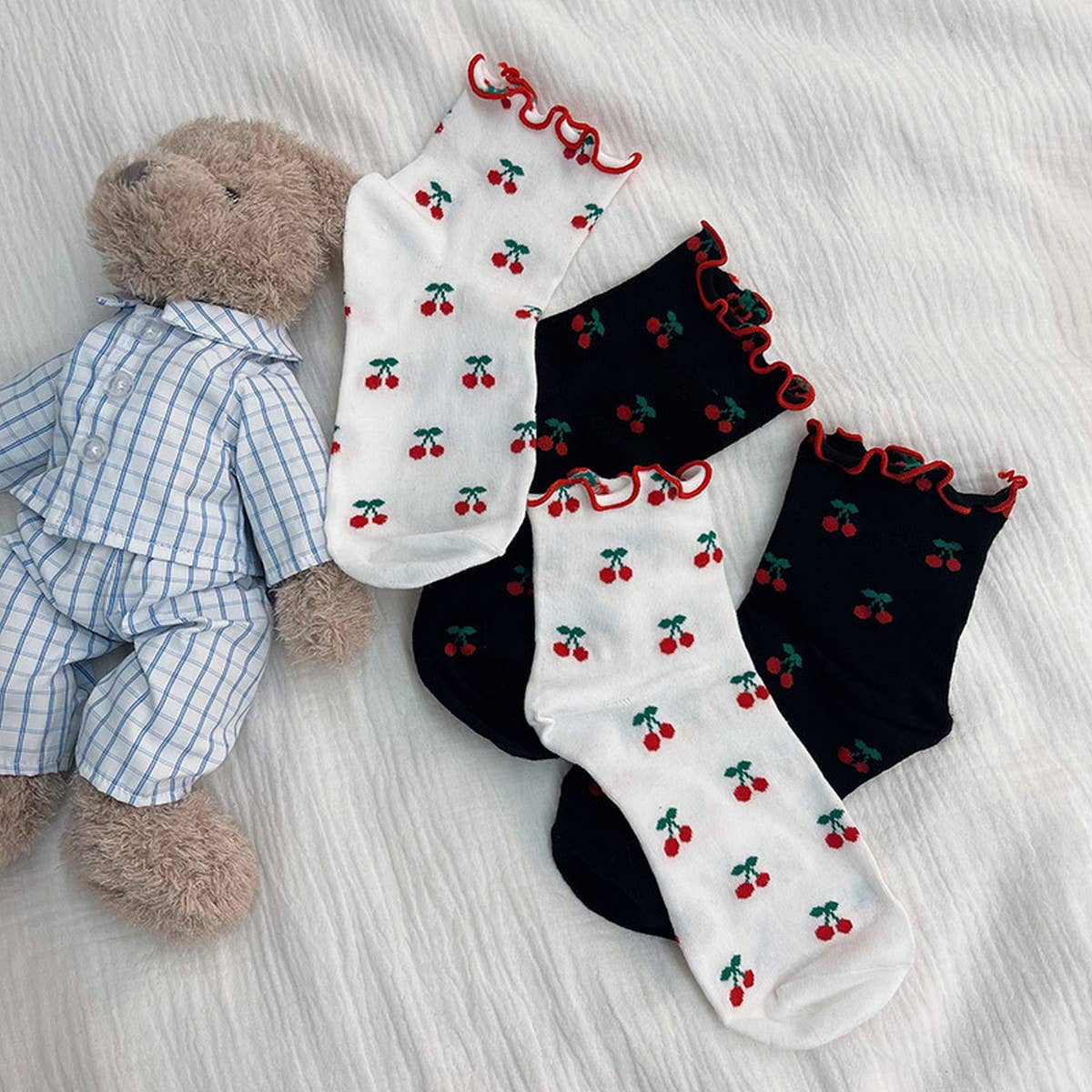 CHERRY COTTON SOCKS