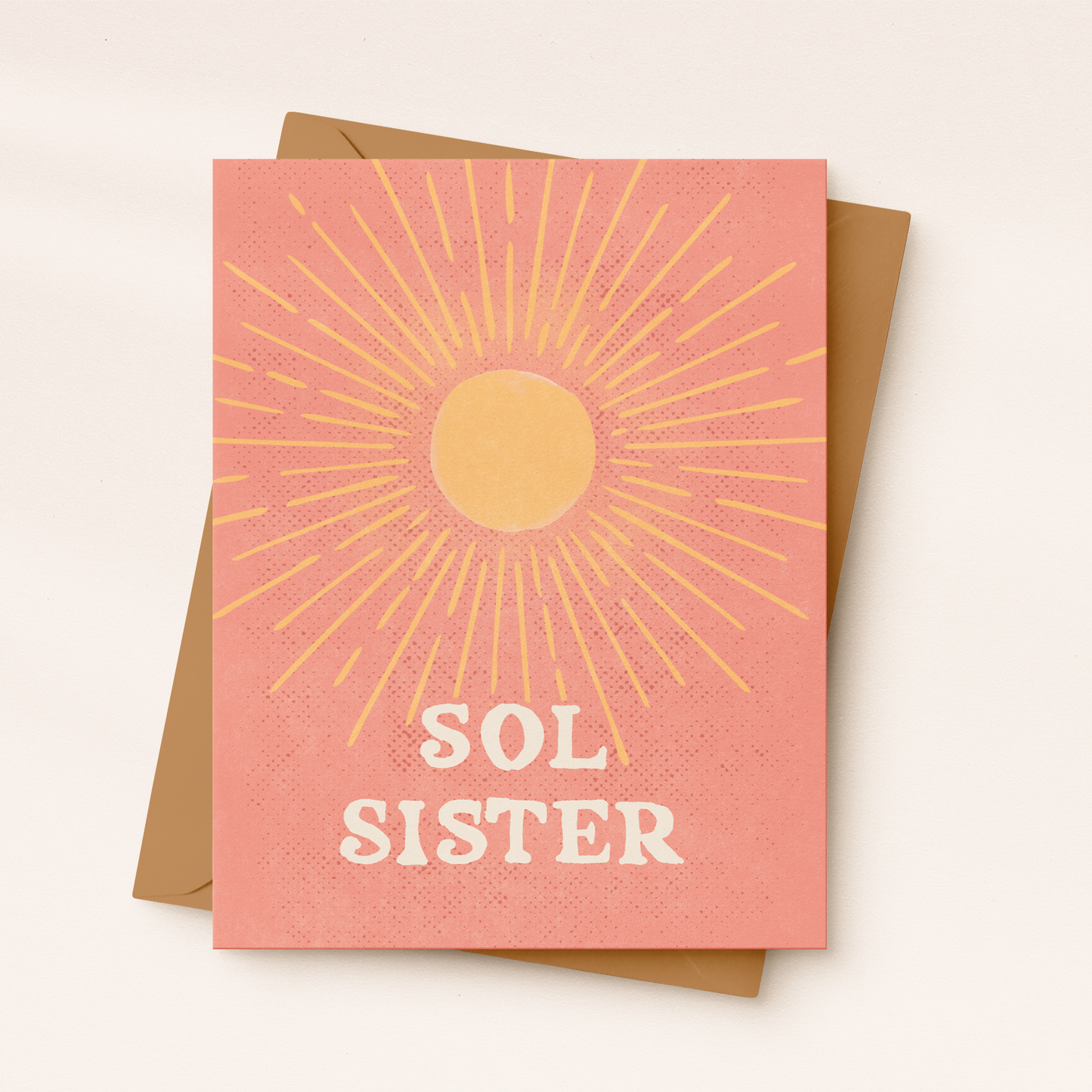 Sol Sister Card | Friendship Card | Boho Card | Sun Card