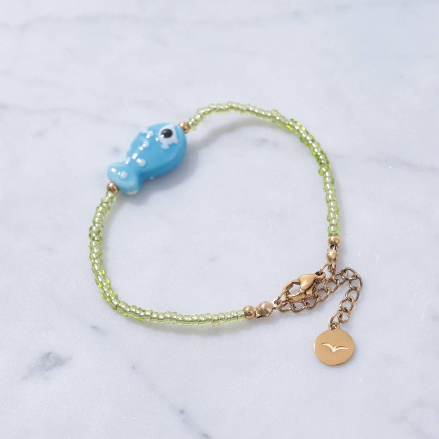 Bahama Bead Good Luck Fish Bracelet