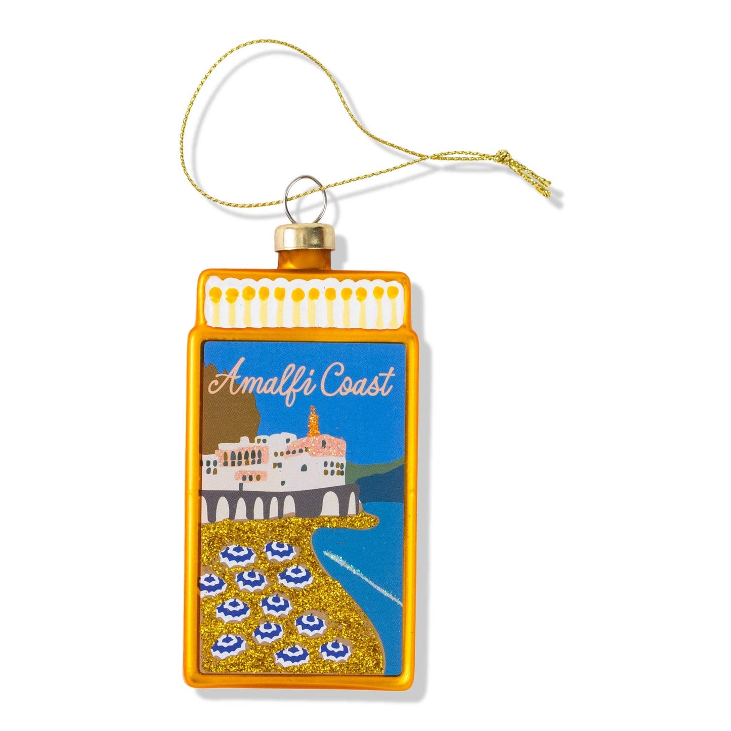 Matchbook Ornament - Amalfi Coast