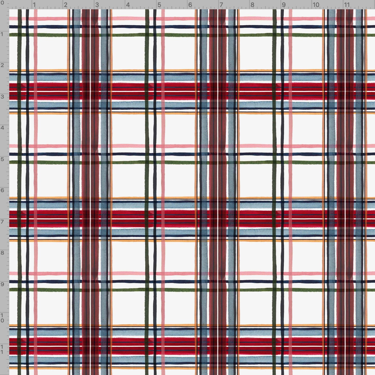 Tartan Wrapping Paper Sheets