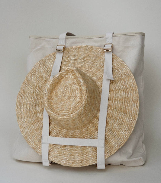 On Holiday 2.0 - Hat Travel Tote: Canvas