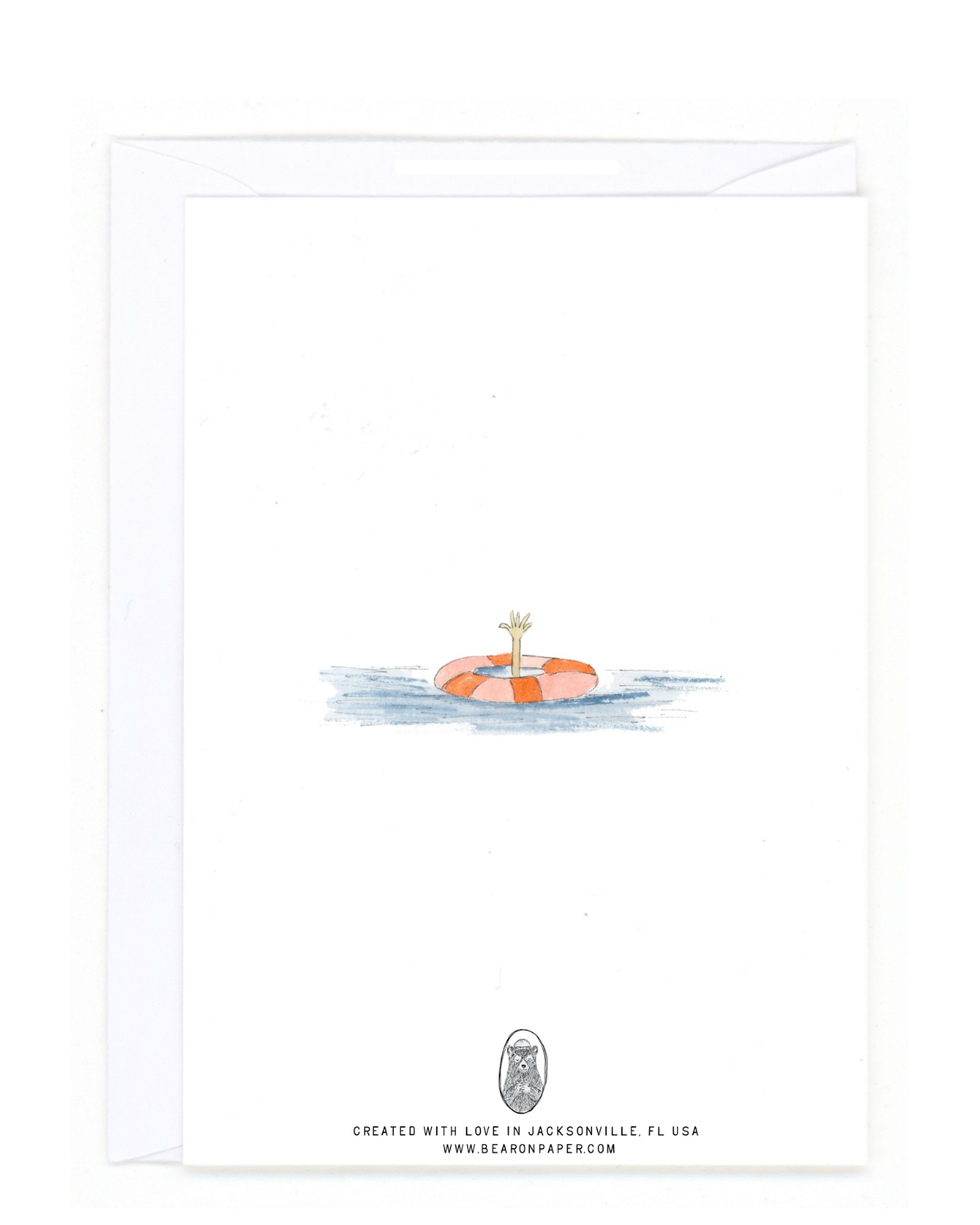 Lifesaver Greeting Card | Blank Card