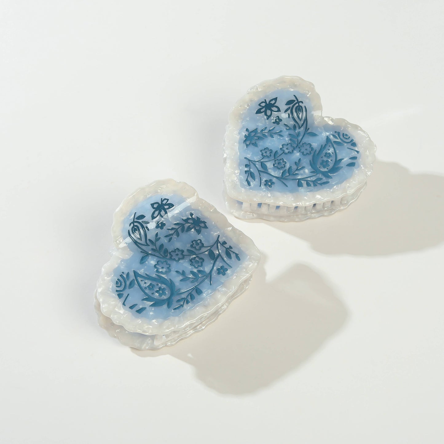 Coastal Paisley Heart
