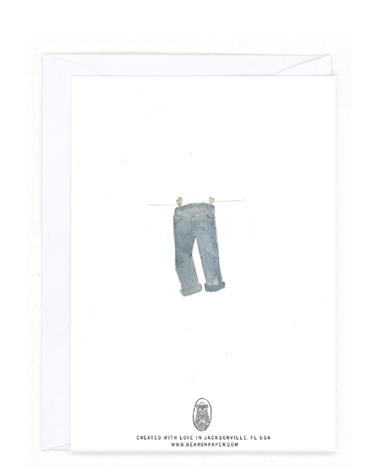 Good Genes Greeting Card