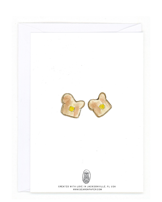 Toast to You Greeting Card