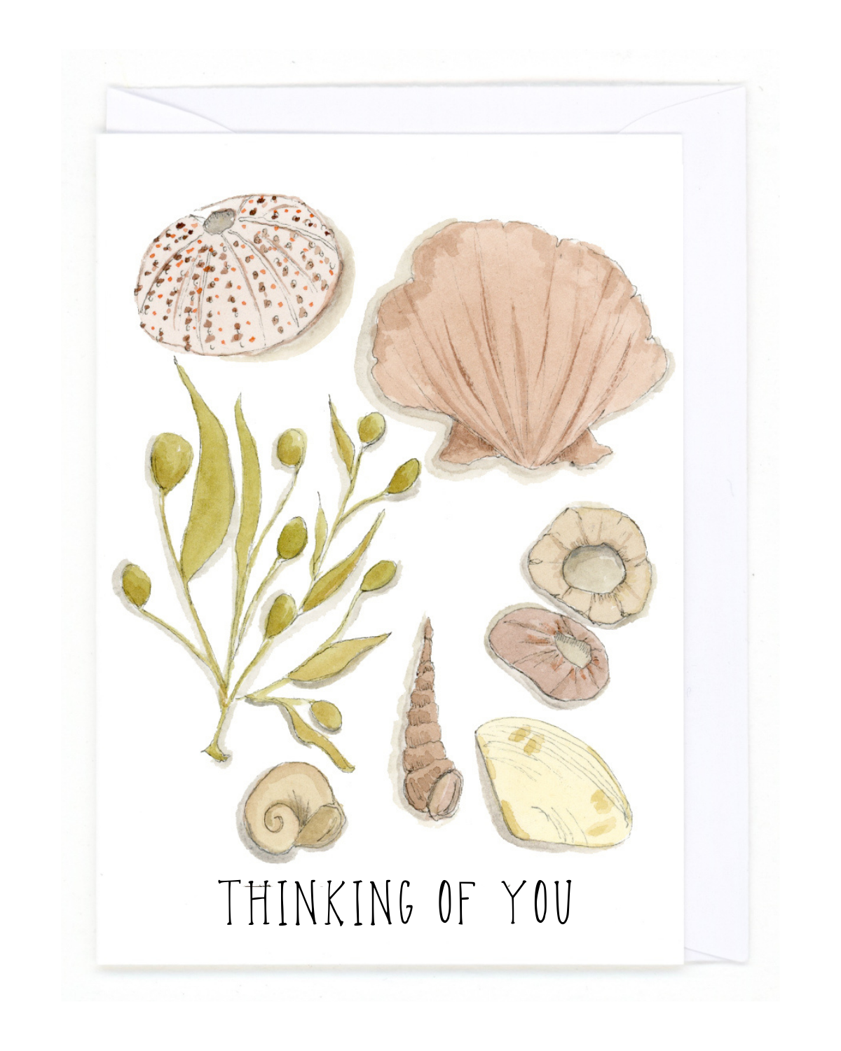 Seaside Thinking of You Greeting Card