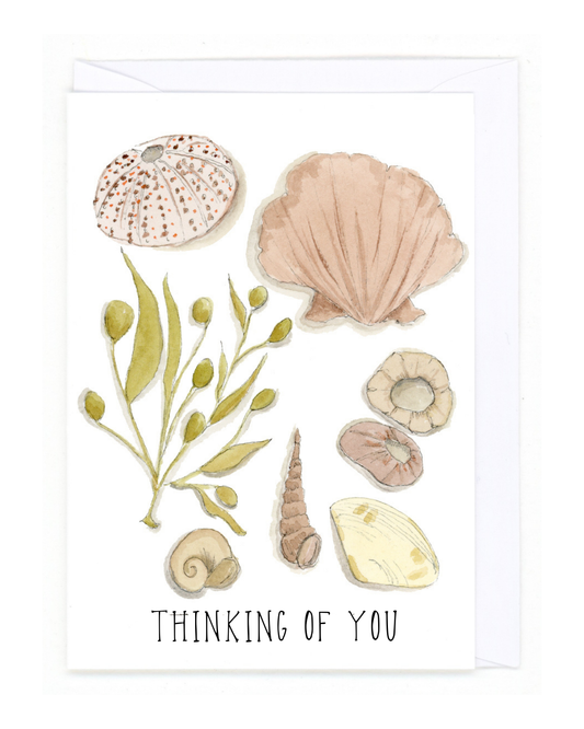 Seaside Thinking of You Greeting Card