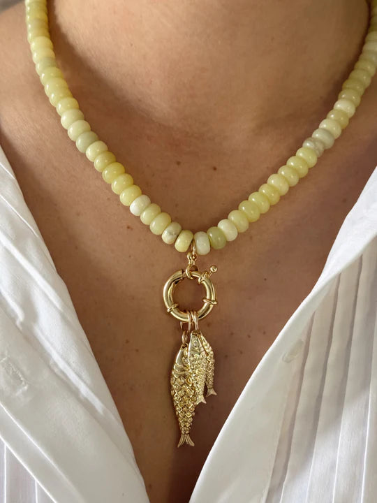Fish On Necklace